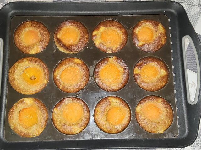photos de Muffins aux abricots