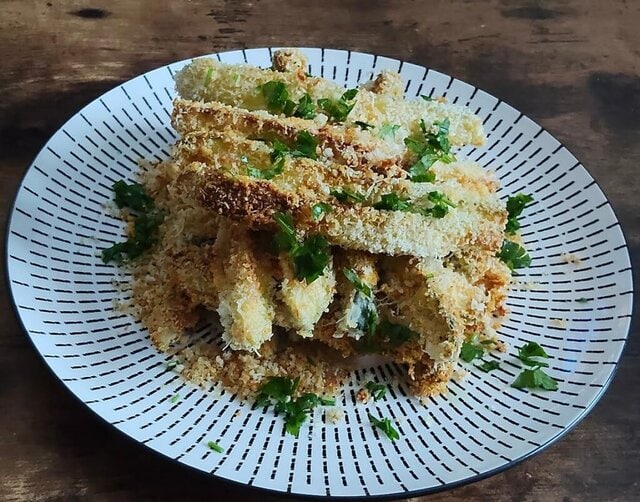 photo de Frites de courgettes