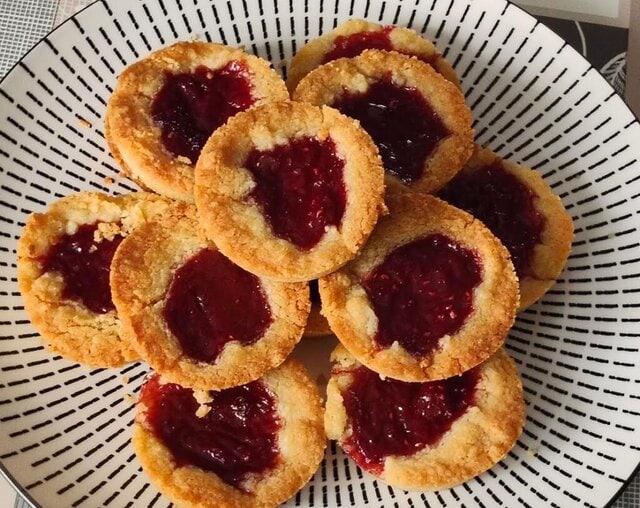 photo de Gâteaux friables à la fraise