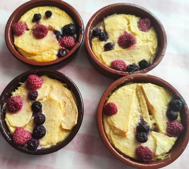 photo de Clafoutis au yaourt de brebis