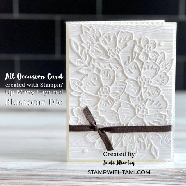 Many Layered Blossoms Card