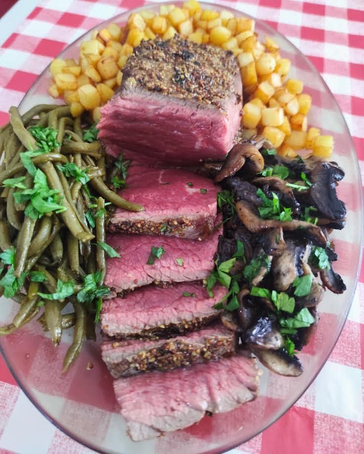 photo de Filet de bœuf à l'air fryer