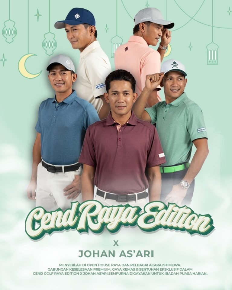 CEND GOLF MEN T-SHIRT (RAYA EDITION)