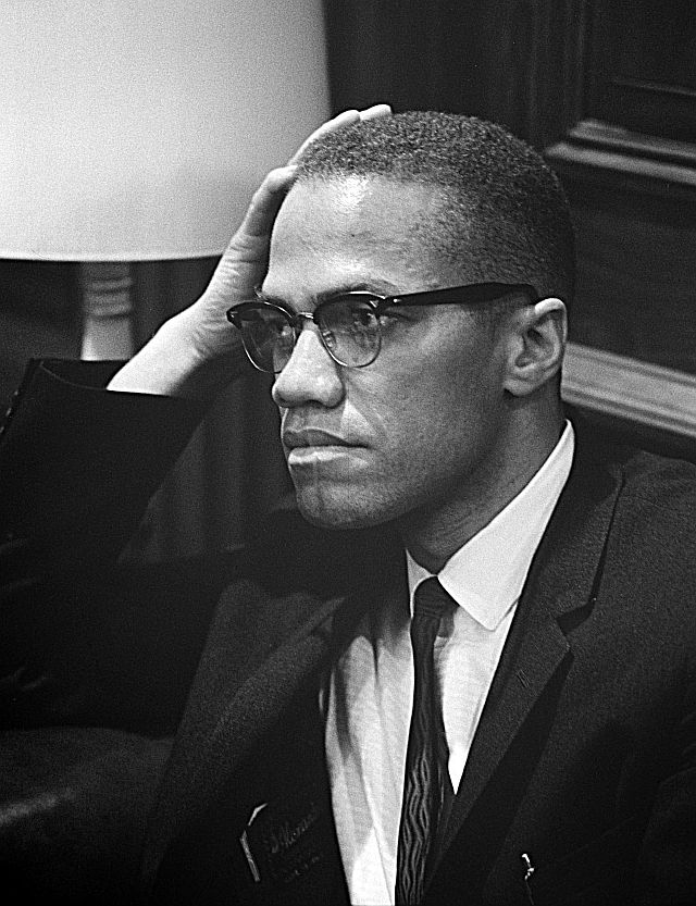 Picture: Malcolm X - released into the public domain by its author, U.S. News & World Report (Library of Congress). Sourced from Wikimedia Commons