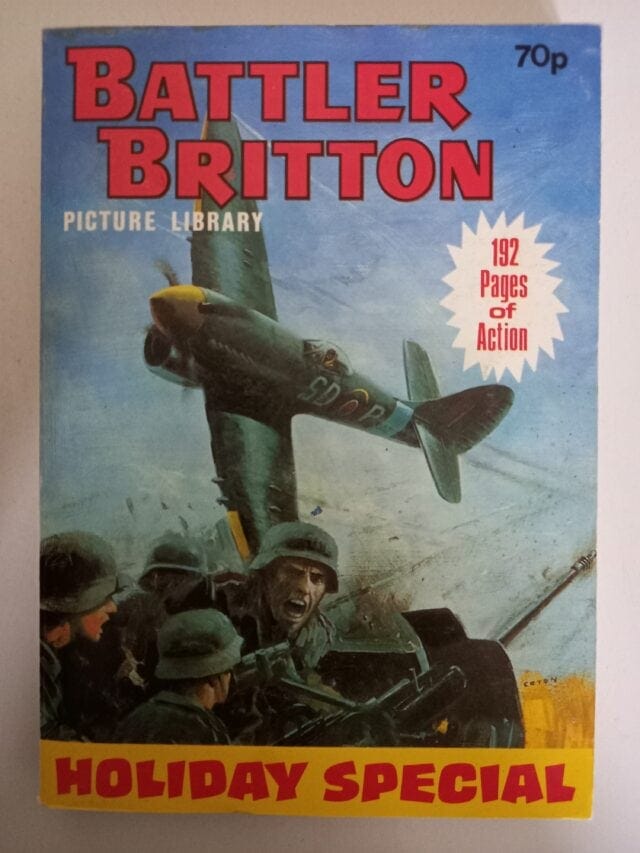 Battler Britton Picture Library Holiday Special 1985