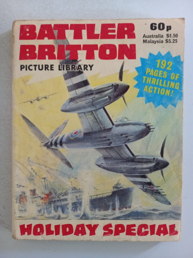 Battler Britton Picture Library Holiday Special 1983