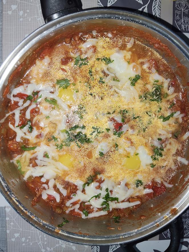 photo de Chakchouka à la viande hachée