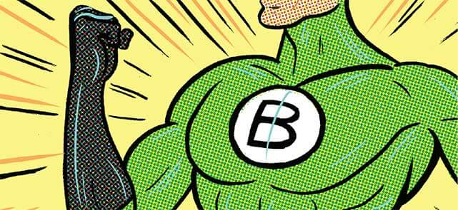 corporate superheroes