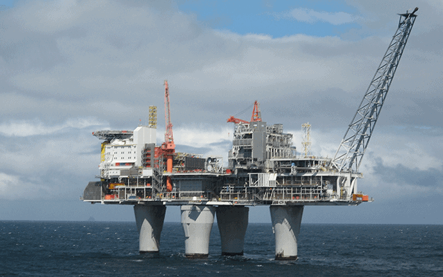 The Troll A Platform