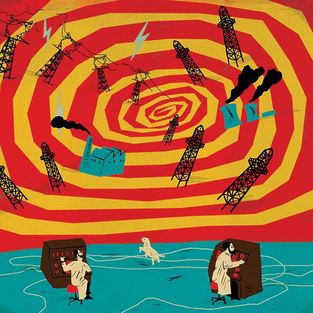 Illustration by Paul Blow