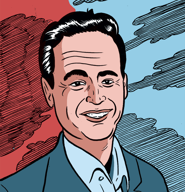 David Frum Illustration by Jack D.
