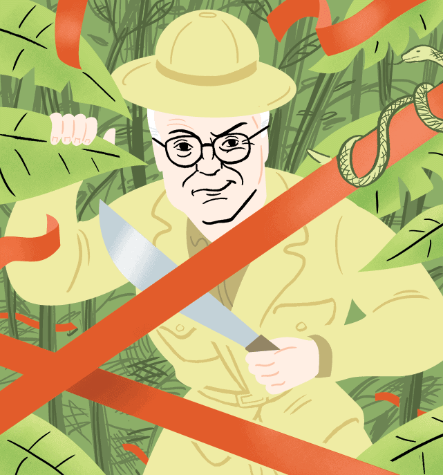 Dick Cheney Illustration by Jack D.