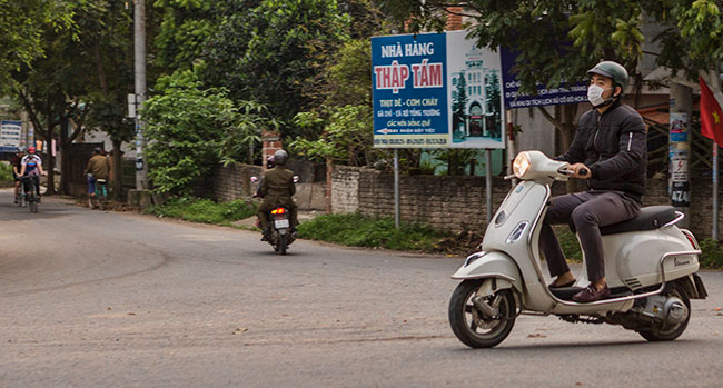 Guy on a Motorbike