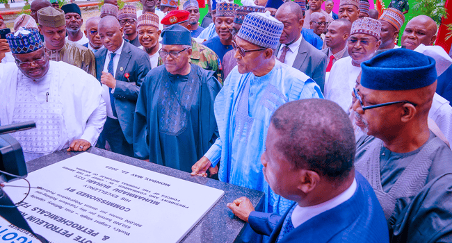 Buhari inaugurates Dangote Refinery