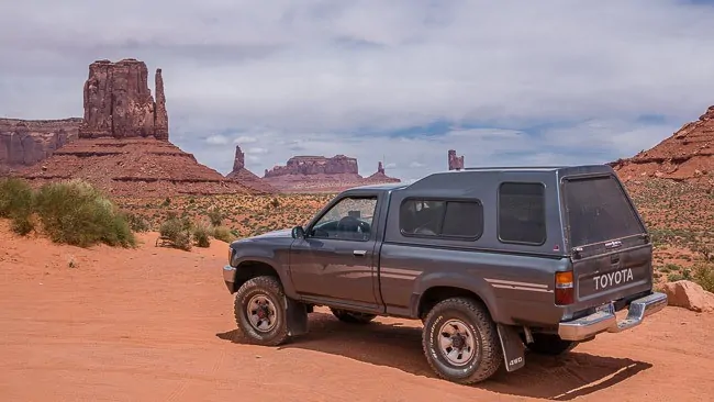 1991 Toyota truck camper shell