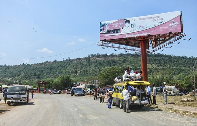 On the Road in Cambodia