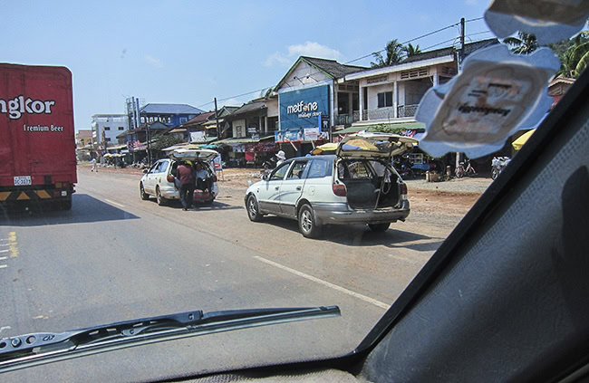 On the Road in Cambodia