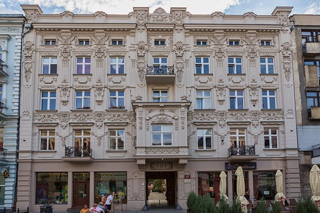 Old House in Piotrkowska Street