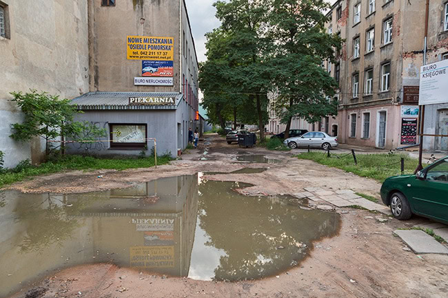 Parking in Lodz