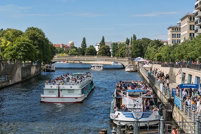 Spree view at the Berliner Dom