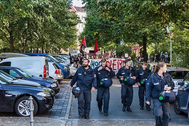 Demonstration in Berlin