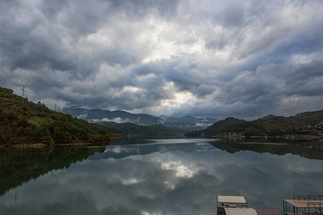 View from Penzion Aslim at Jablanicko Jezero