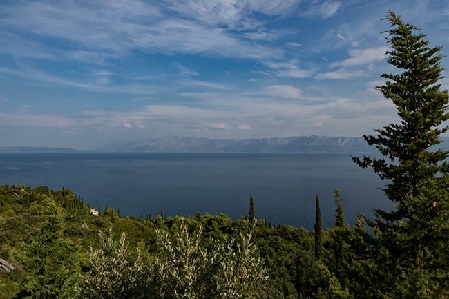 At the little church over Trpanj