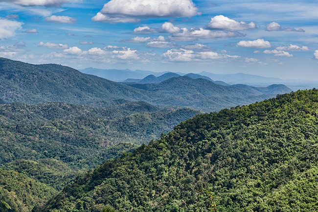 The mountains in Bình Thuận