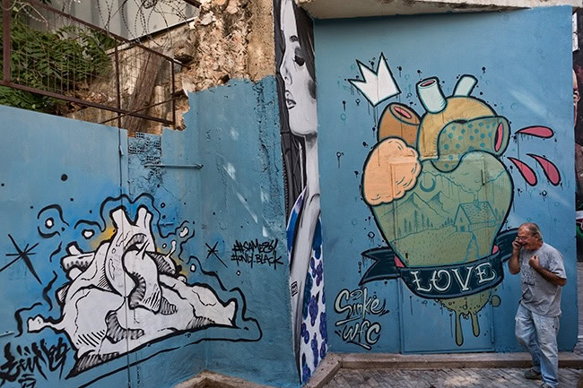 Graffiti in Athens