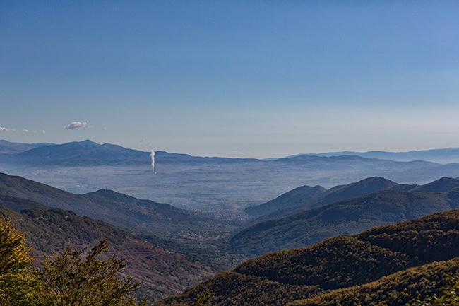 Some thing does something over there