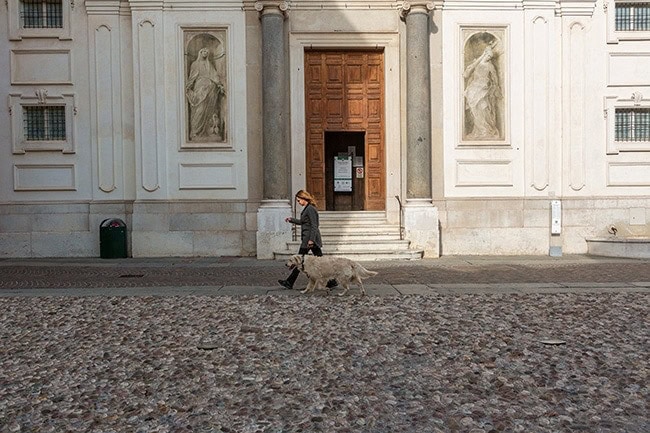 At the Chiesa di Santa Maria della Carità