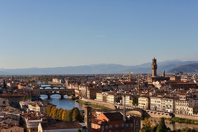 View from the Piazzale Michelangelo