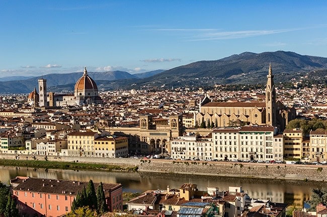 View from the Piazzale Michelangelo