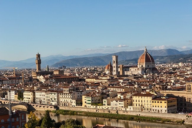 View from the Piazzale Michelangelo