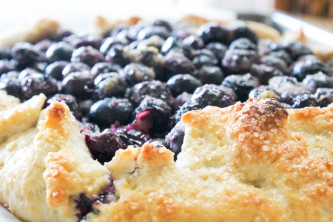 Bluebery Galette