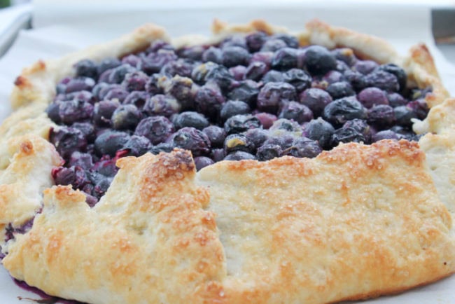 Bluebery Galette