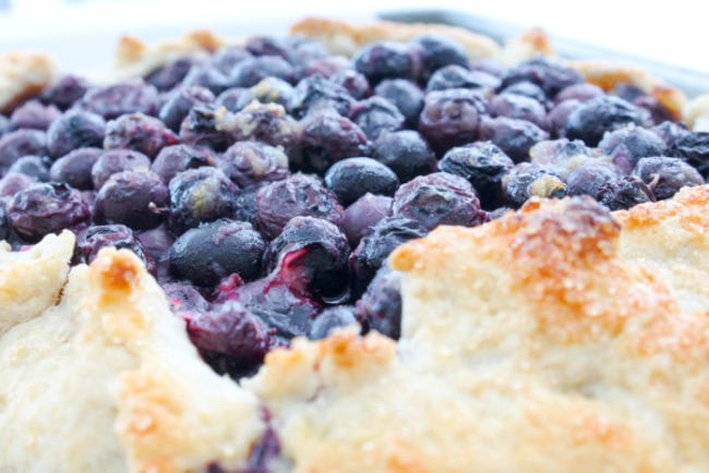 Bluebery Galette