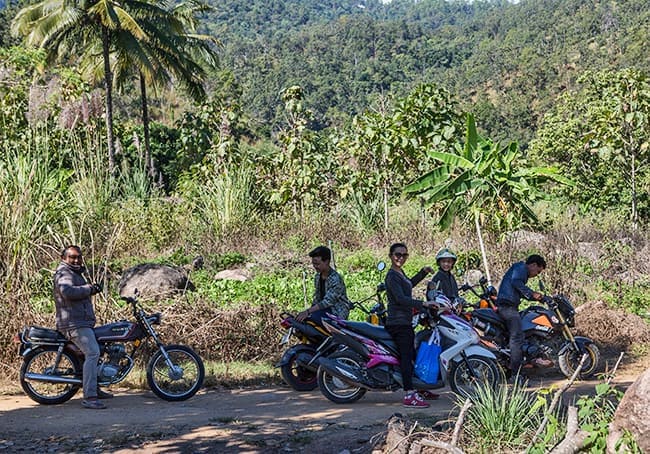 Bike trip with Sapah Muang