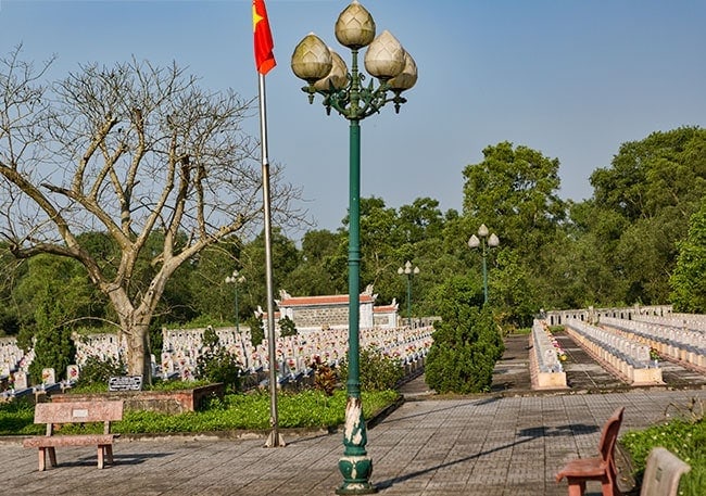 War Cemetery in Triệu Trạch