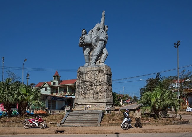 Monument in Khe Sanh