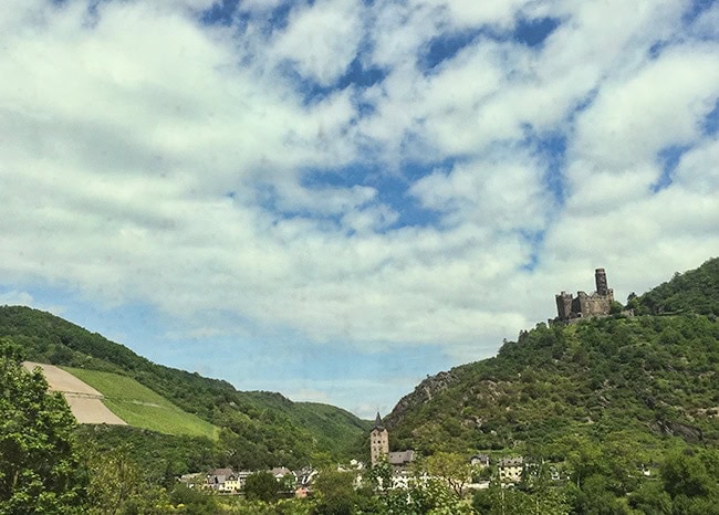 Along the river Rhein