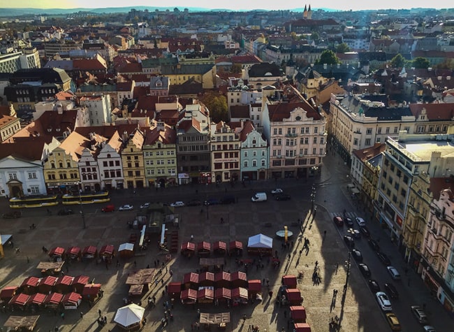 The market square