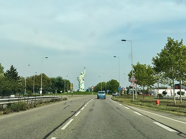 Statue of Liberty in Colmar