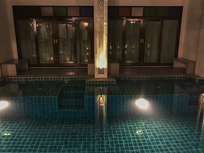 Another new place downtown Pai. From your room right into the pool.