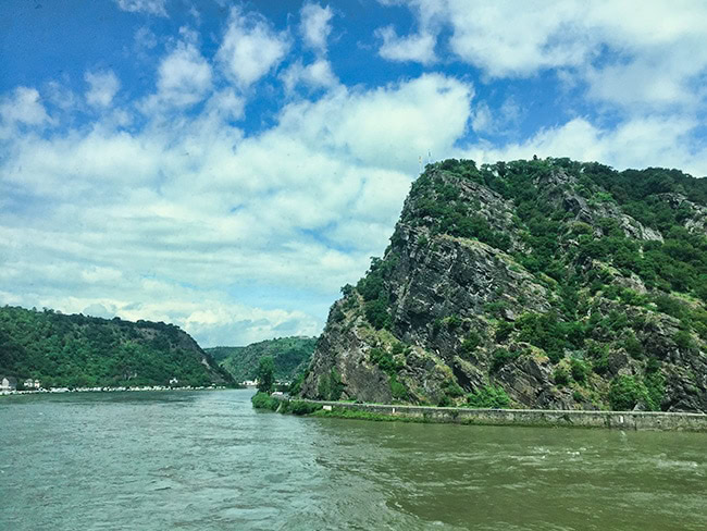 Along the river Rhein