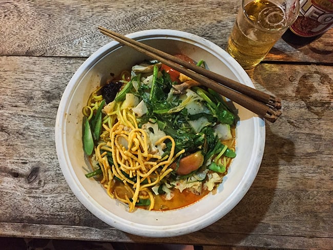 The first Khao Soi this winter