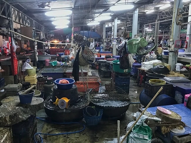 The fish market