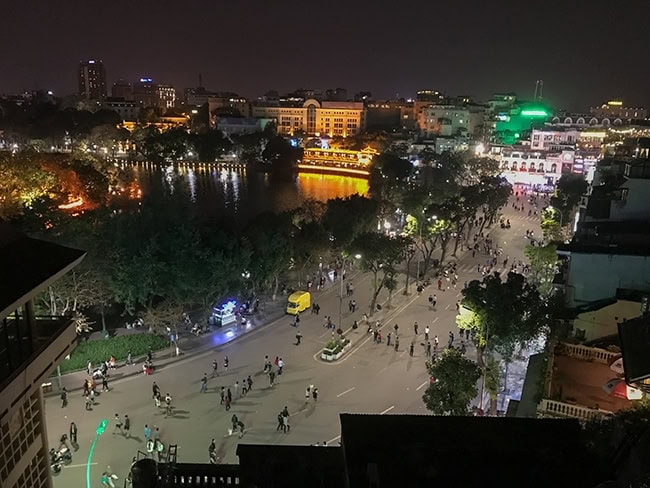 View from Mailins hotel roof