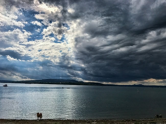 Dark clouds over Reichenau