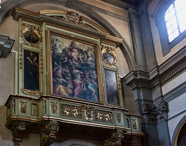 Giorgio Vasari, Assumption and saints